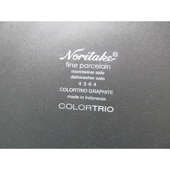 Noritake COLORTRIO Graphite 6" X 2 1/2" Cereal Bowls Set of 2 - Picture 7 of 8